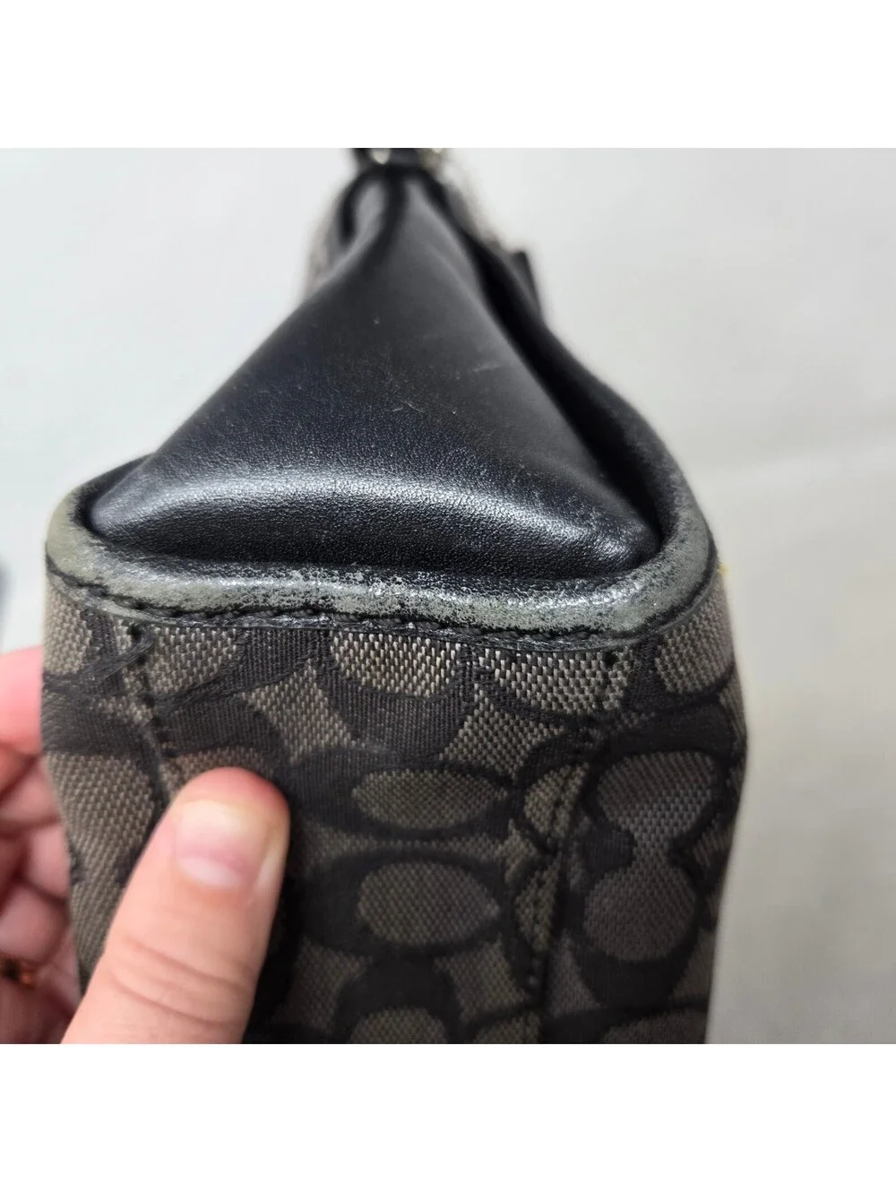 Coach signature dufflette